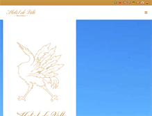 Tablet Screenshot of hoteldeville.ch